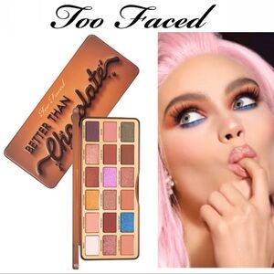 New Too Faced Better than Chocolate Eyeshadow Palette 16 Gorgeous Creamy Shades